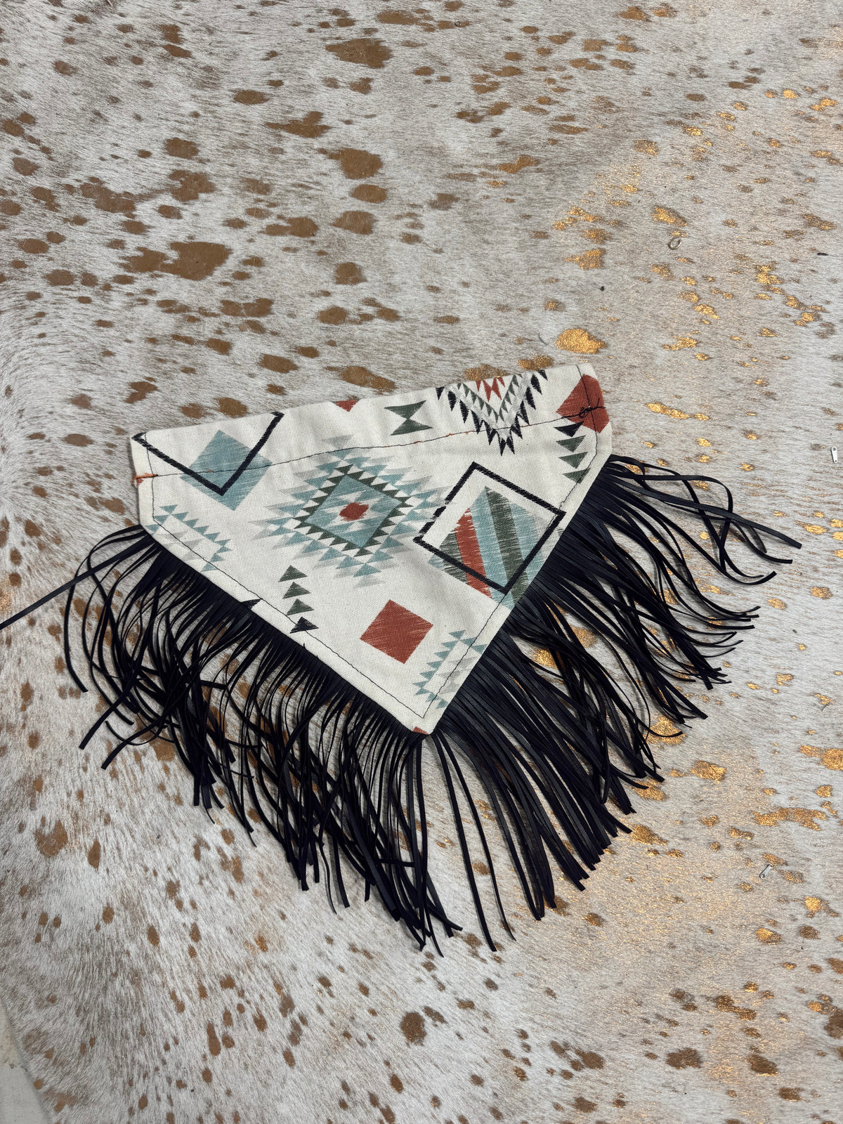 Western Fringe Pet Bandana